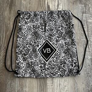 Vera Bradley Black and White Backsack
